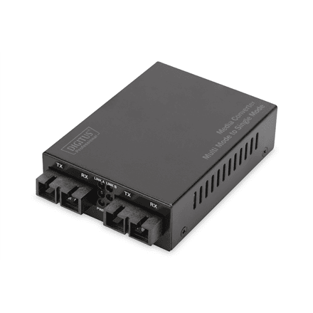 Digitus Fast Ethernet Media Converter Multi- to Singlemode SC to SC, Wavelenth 1310nm – image 1