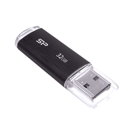 Silicon Power | Ultima U02 | 32 GB | USB Type-A | Black – nuotrauka 1