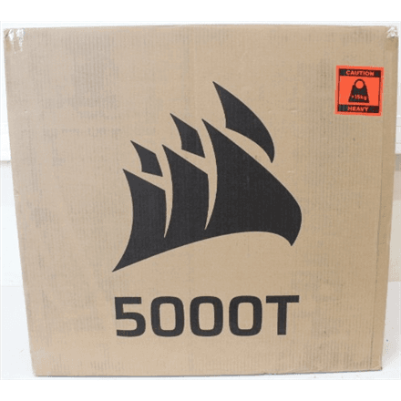 SALE OUT. | Corsair PC Case | iCUE LINK 5000T LX RGB | Black | Mid-Tower | DEMO – image 1