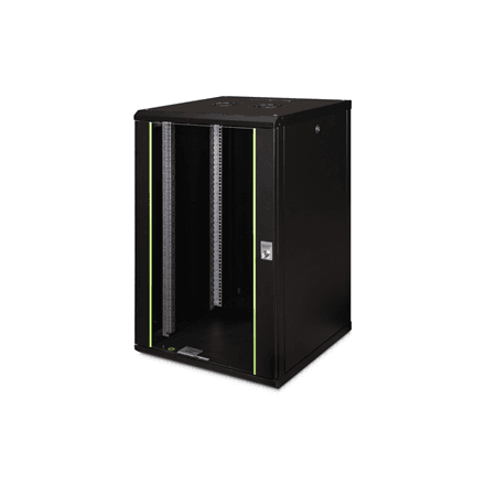 Digitus Wall Mounting Cabinet | DN-19 20U-6/6-SW | Black – image 1