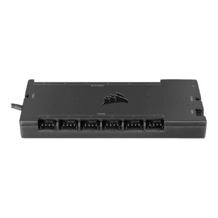 Corsair | iCUE COMMANDER CORE XT Smart RGB Lighting and Fan Speed Controller | Black – image 1
