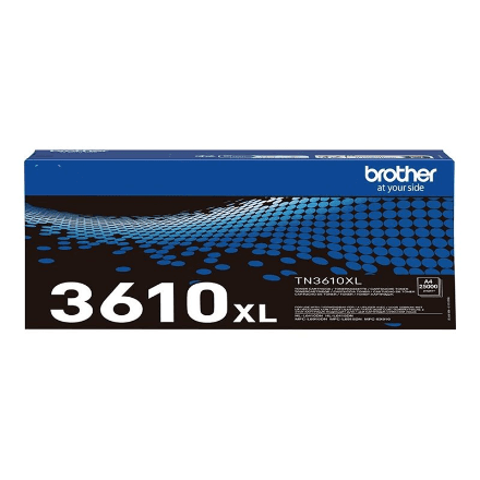 Brother TN-3610XL Genuine High Yield Toner Cartridge, Black · Brother TN3610XL · Toner cartridge – nuotrauka 1