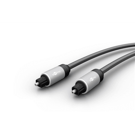 Goobay | Toslink digital audio connection cable | Toslink male | Toslink male – nuotrauka 1