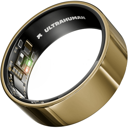 Ultrahuman | Ring Air | Bionic Gold | Size 8 | Smart Ring – image 1