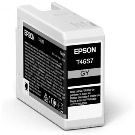 Epson UltraChrome Pro 10 ink | T46S7 | Ink cartrige | Grey – image 1