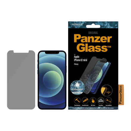 PanzerGlass | Apple | For iPhone 12 Mini | Tempered Glass | Transparent | Privacy glass – image 1