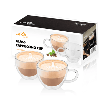 ETA | Cappuccino glasses | ETA518092010 | For coffee | 2 pc(s) | Dishwasher proof – nuotrauka 1