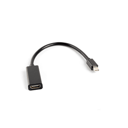 Lanberg Adapter Cable DisplayPort Mini to HDMI, 20 cm | AD-0005-BK – image 1