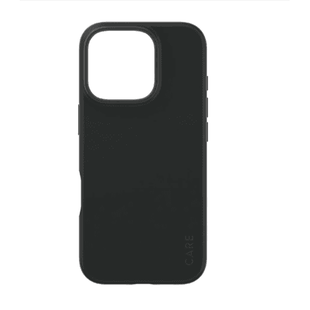 CARE Fashionable Case | Back cover | Apple | iPhone 16 PRO | Recycled plastic | Black – image 1