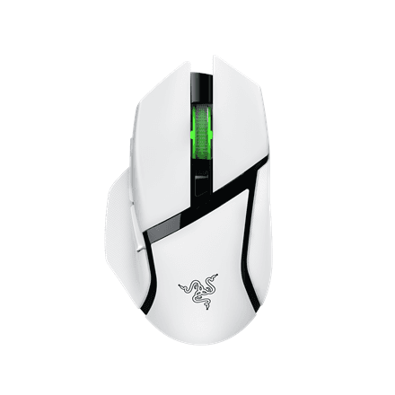 Razer Gaming Mouse | Basilisk V3 X HyperSpeed | Wireless | Bluetooth | White – nuotrauka 1