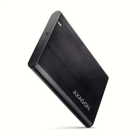 AXAGON Screwless aluminum USB 3.2 Gen 1 - SATA 6G external box for 2.5" SSD/HDD | EE25-A6C – nuotrauka 1