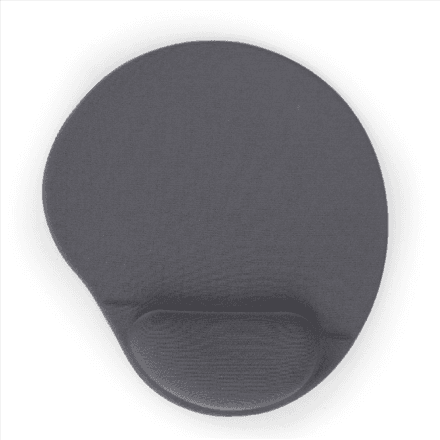 Gembird MP-GEL-GR Gel mouse pad with wrist support, grey Comfortable – nuotrauka 1