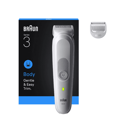 Braun Body Groomer | Series 3 BG3500 | Cordless | Lght Grey – image 1