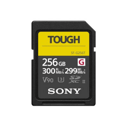 Sony | Tough Memory Card | UHS-II U3 V90 | 256 GB | SDXC | Flash memory class 10 – nuotrauka 1