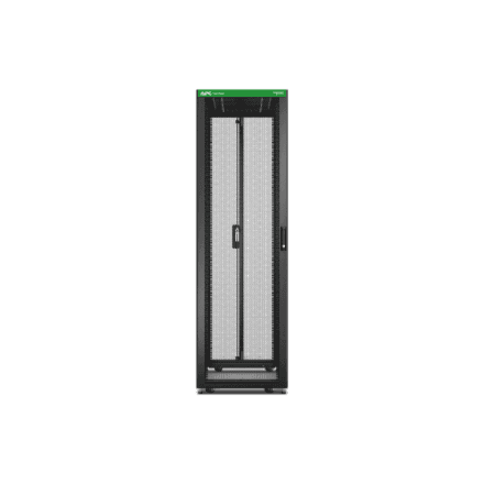 APC Easy Rack 600mm/48U/1200mm , with Roof, castors, feet and 4 Brackets, No Side panels, black | Schneider Electric – nuotrauka 1