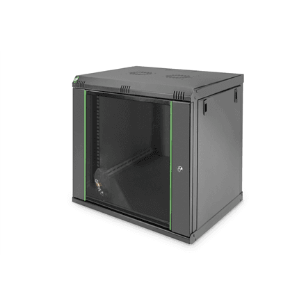 Digitus Wall Mounting Cabinet | DN-19 12-U-EC-SW | Black – nuotrauka 1