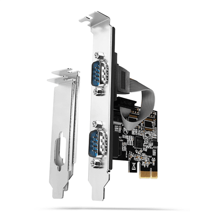 AXAGON PCI-Express card with two 250 kbps serial ports | PCEA-S2N – nuotrauka 1