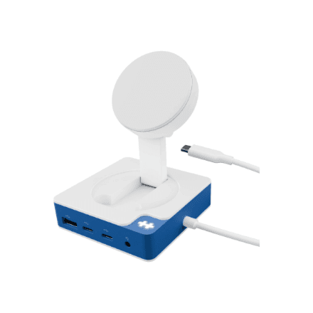 Hyper HyperDrive Flex MagCharge USB-C Hub, White/Blue · HD8100BUGL · HDMI ports quantity 1 – nuotrauka 1