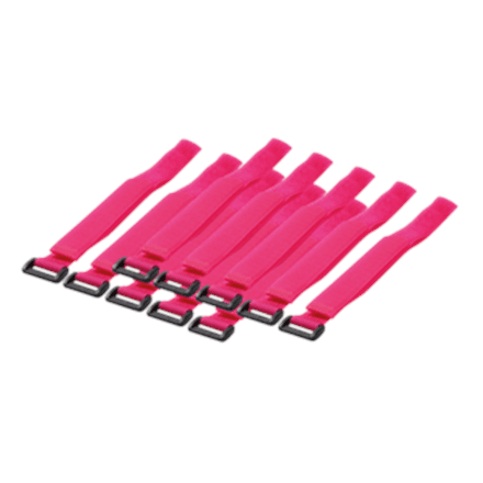 Wire Strap 500*20 mm, 10pcs, pink – nuotrauka 1