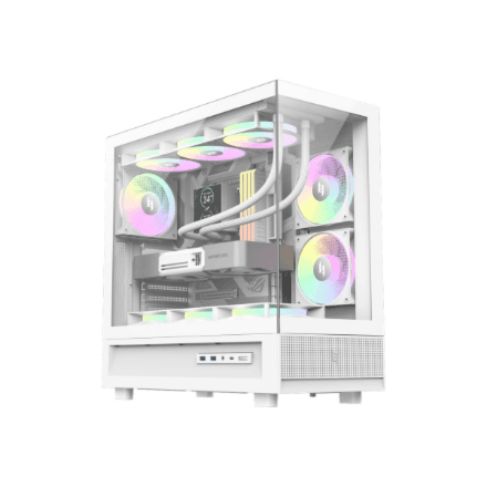 Gamemax Case | NEX C51 WH | ATX/BTF – image 1