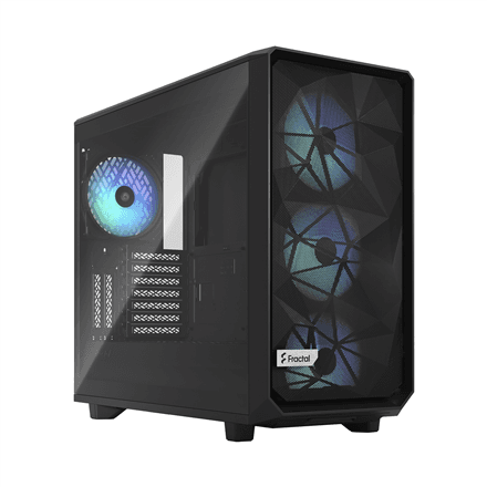 Fractal Design | Meshify 2 RGB TG Light Tint | Side window | Black | E-ATX | ATX – nuotrauka 1