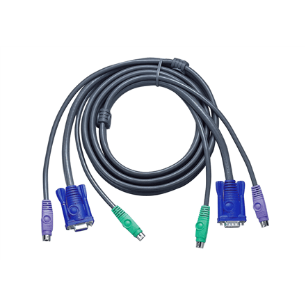 Aten | KVM Cable, 3M PS/2 | 2L-1003P/C – image 1