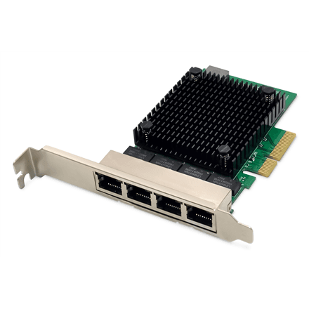 Digitus DN-10136 4-Port RJ45 RTL8125B, 2.5 GBits Server NIC – image 1