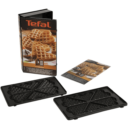 TEFAL XA800612 Heart shape Waffle plates | TEFAL | XA800612 | Black – nuotrauka 1