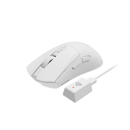 Genesis Gaming Mouse | Zircon 880 Pro 8k | Wireless | 2.4GHz, Bluetooth | White – image 1