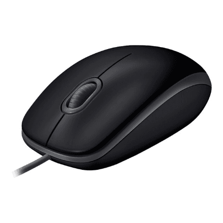 Logitech | Mouse | B110 Silent | Wired | USB | Black – image 1