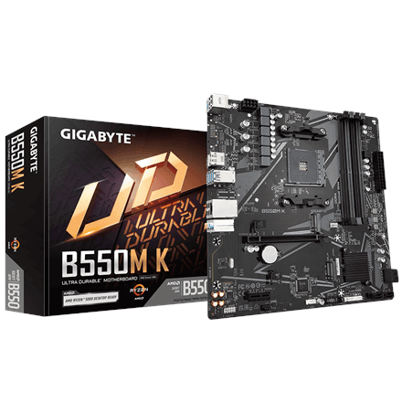 Gigabyte B550M K 1.0 M/B – nuotrauka 1
