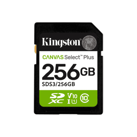 Kingston Canvas Select Plus · 256 GB · SD – image 1