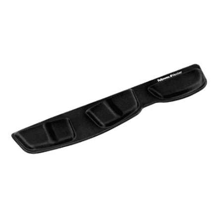 Fellowes Health-V Fabrik Keyboard Palm Support | Keyboard Palm | Black – image 1
