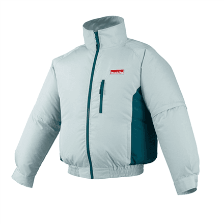 Makita | Cordless Ventilated Jacket, White, L – nuotrauka 1