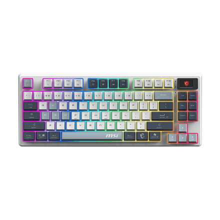 MSI FORGE GK600 TKL WIRELESS SKY · Gaming Keyboard · Wireless – nuotrauka 1