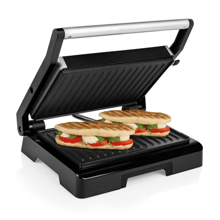 Tristar | Grill | GR-2854 | Contact grill | 1000 W | Grey – nuotrauka 1