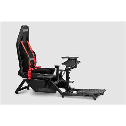 Next Level Racing | Flight Simulator Cockpit | Black and Red – nuotrauka 1