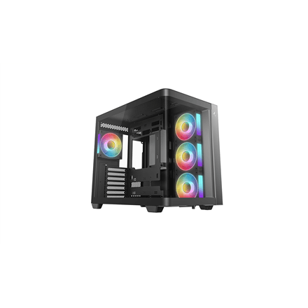 Deepcool Case | CG530U 4F | Black | Midi Tower – nuotrauka 1