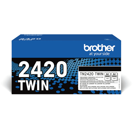 Brother TN2420 | TWIN-pack toner | Black – image 1