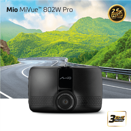 Mio | Car Dash Camera | MiVue 802W Pro | Wi-Fi – nuotrauka 1