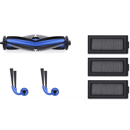 Ecovacs DKT060223 DEEBOT X11 Service Kit Antibacterial Filter x3, Anti-Tangle Side Brush x2, Anti-Tangle Main Brush x1 – image 1