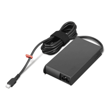 Lenovo ThinkPad Mobile Workstation 140W USB-C GaN Slim AC Adapter-EU · 1 x 24 pin USB-C · 140 W – nuotrauka 1