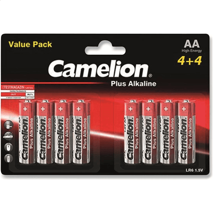 Camelion | AA/LR6 | Plus Alkaline | 8 pc(s) – nuotrauka 1