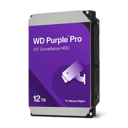 Western Digital Hard Drive | Purple Pro WD122PURP | 7200 RPM | 12000 GB – nuotrauka 1