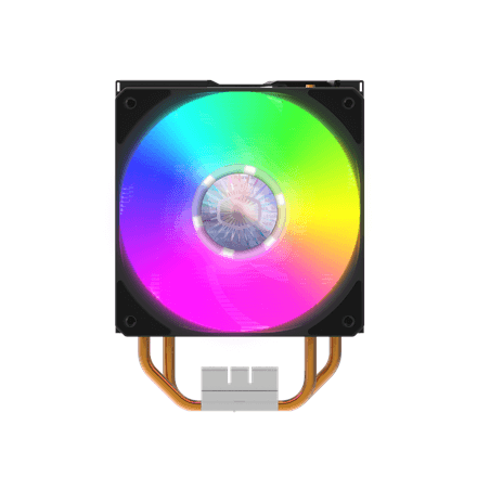 Cooler Master | Hyper 212 LED Turbo ARGB | Silver/Black | Intel, AMD | CPU Air Cooler – nuotrauka 1