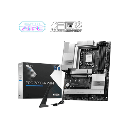 MSI PRO Z890-A WIFI Processor family Intel – nuotrauka 1