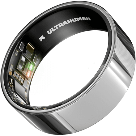 Ultrahuman | Ring Air | Space Silver | Size 12 | Smart Ring – nuotrauka 1