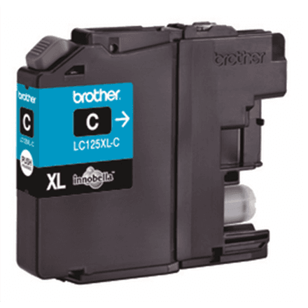 Brother LC125XLC | Ink Cartridge | Cyan – nuotrauka 1