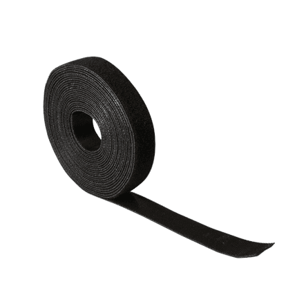 Logilink KAB0055 Cable Strap, Velcro Tape, 10m, Black | Logilink – image 1