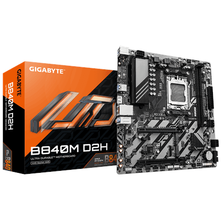 Gigabyte B840M D2H Processor family AMD – nuotrauka 1